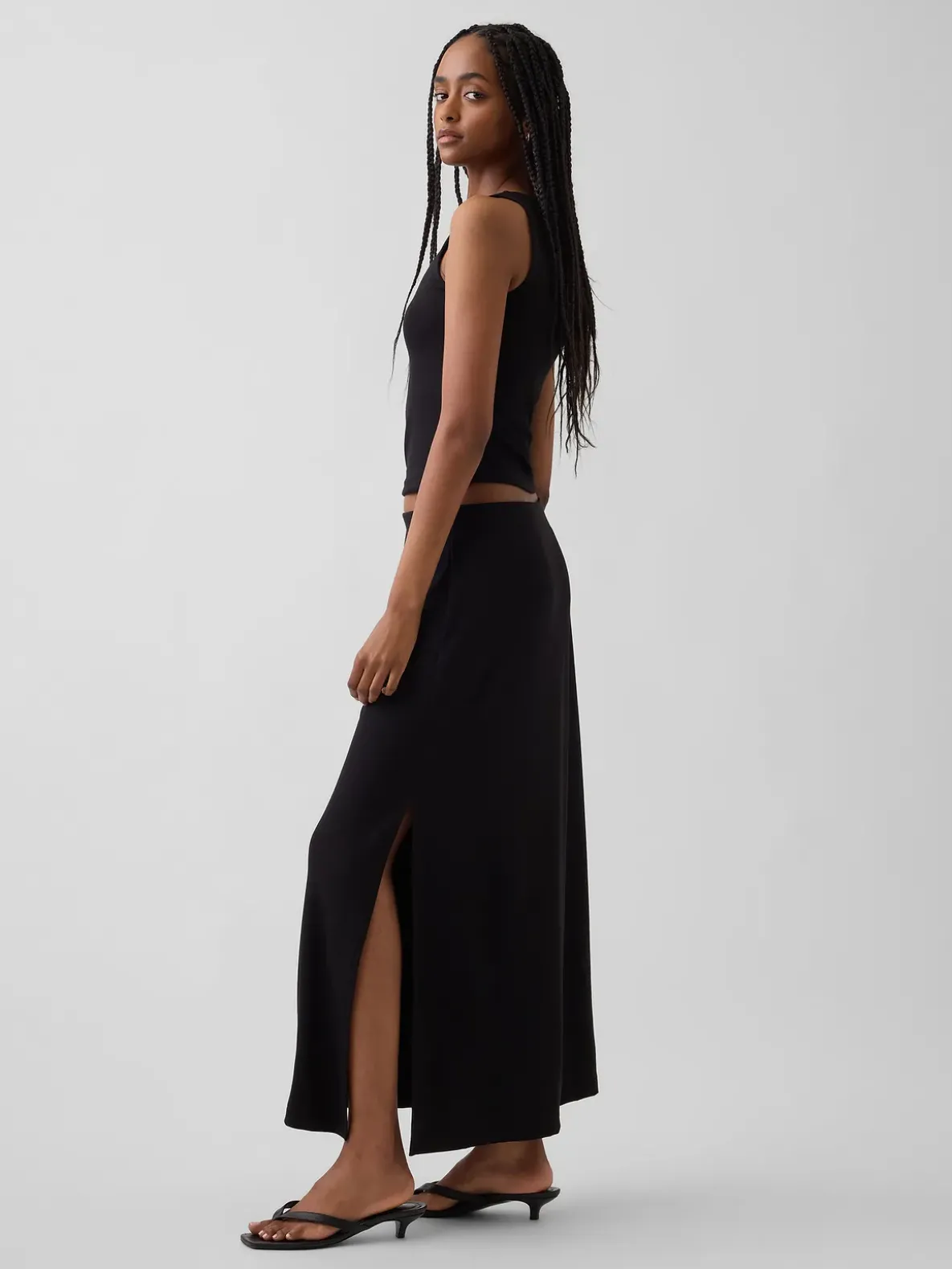 Jersey Maxi Skirt