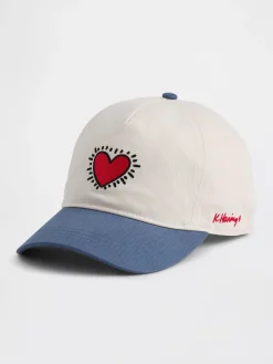 Keith Haring Heart Baseball Hat