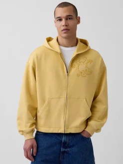 Keith Haring Heavyweight Crop Zip Hoodie