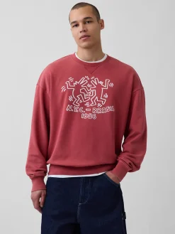 Keith Haring Heavyweight Logo Sweatshirt