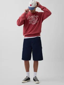 Keith Haring Heavyweight Logo Sweatshirt