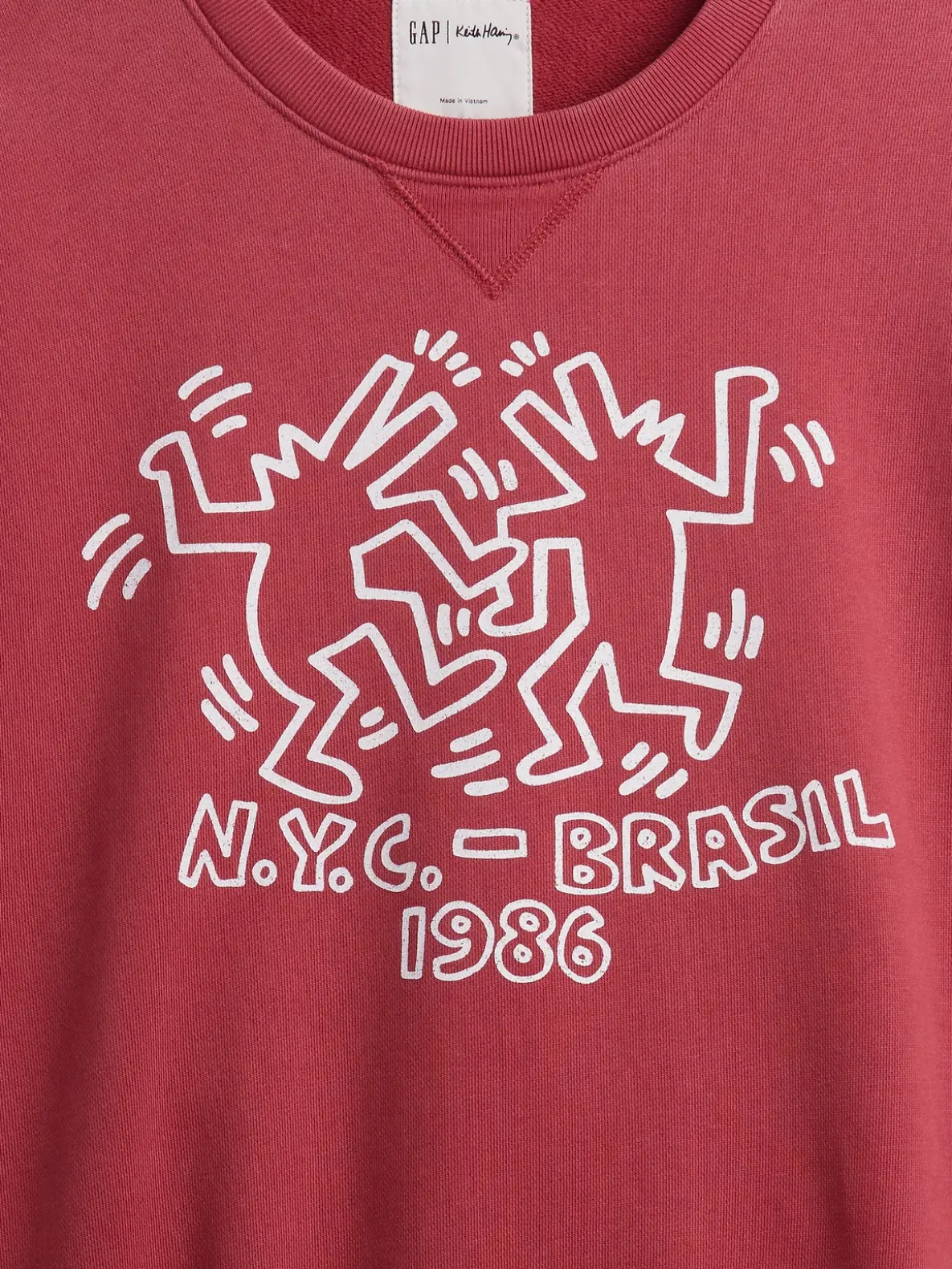 Keith Haring Heavyweight Logo Sweatshirt