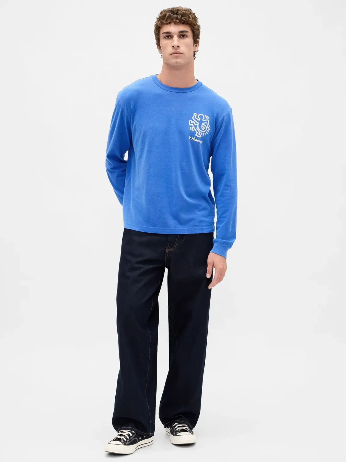 Keith Haring Relaxed Graphic T-Shirt