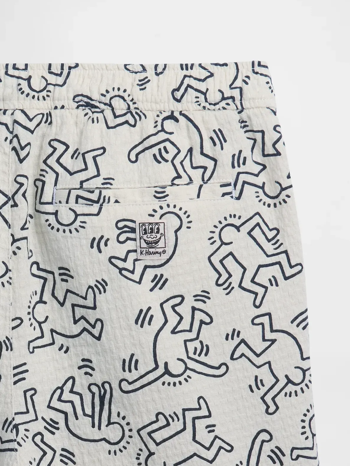 Keith Haring Textured Easy Shorts