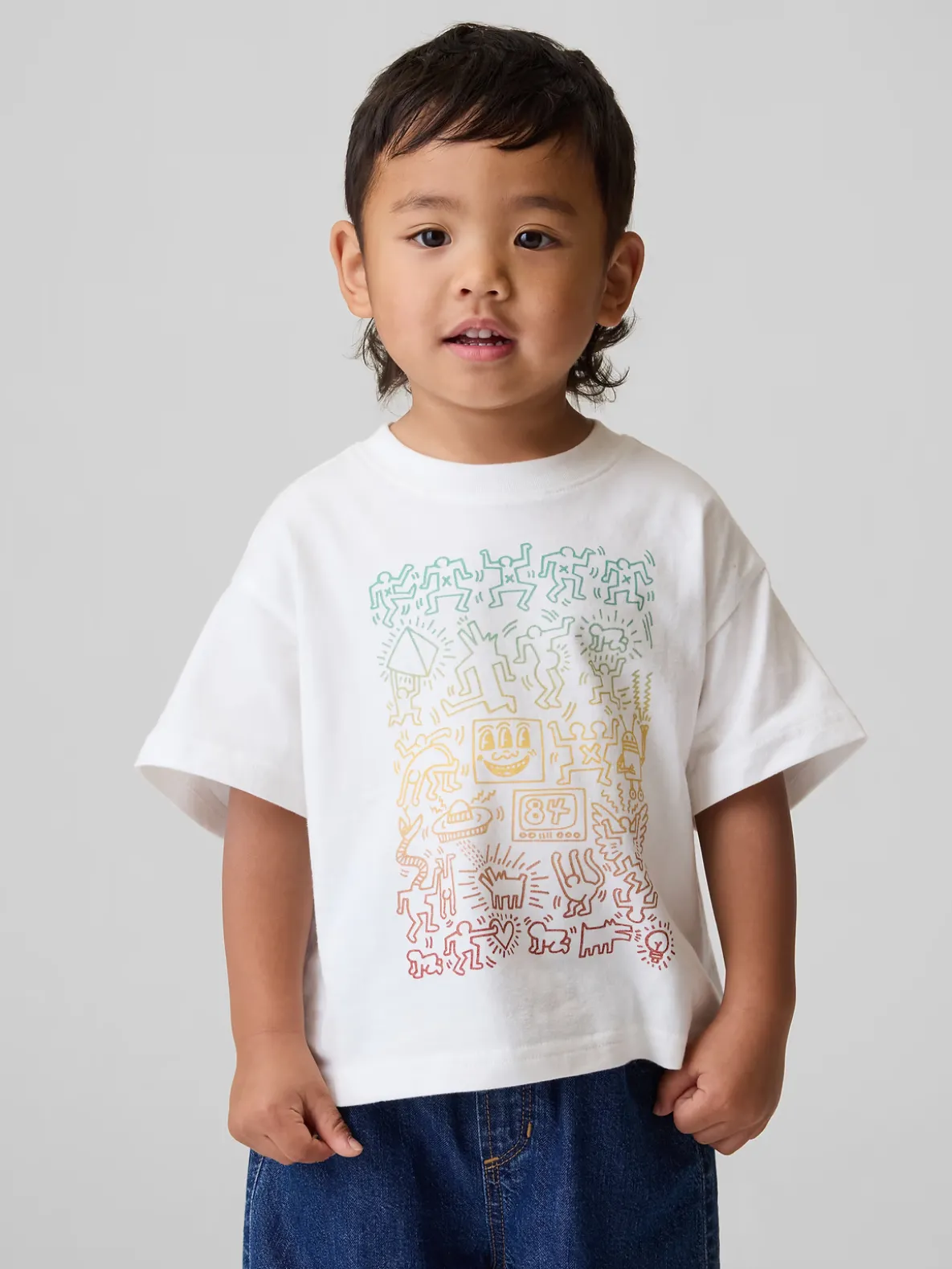 Keith Haring Toddler Graphic T-Shirt