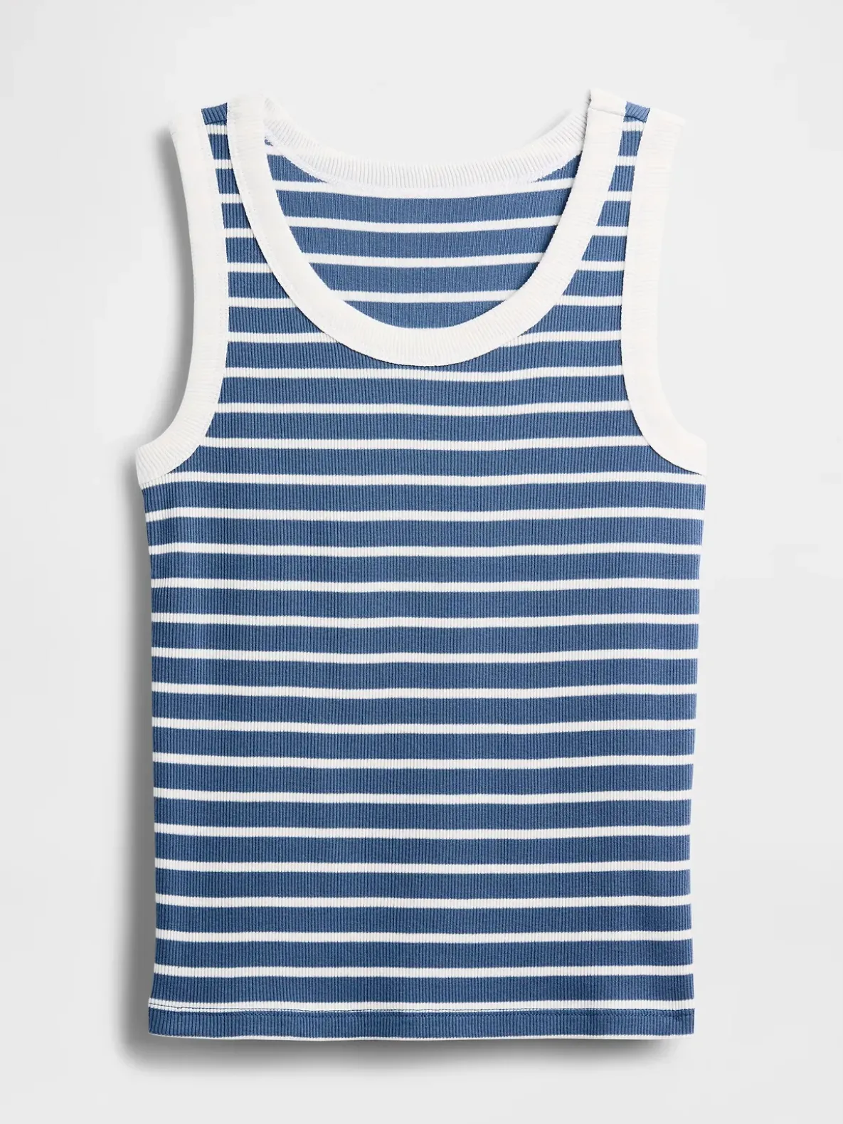 Kid Rib Scoop Tank Top