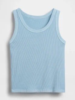 Kid Rib Scoop Tank Top