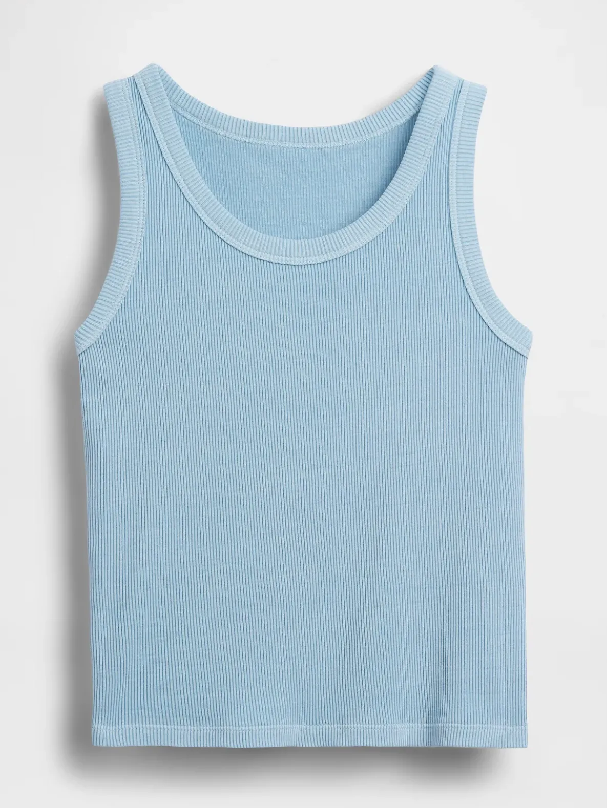Kid Rib Scoop Tank Top