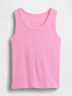 Kid Rib Scoop Tank Top