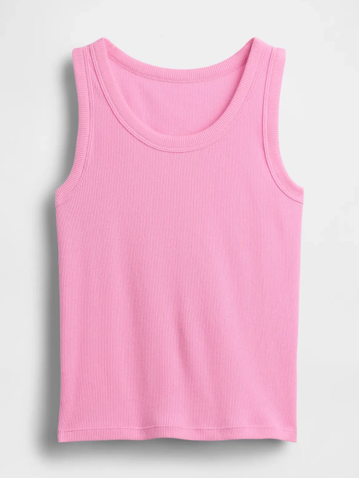 Kid Rib Scoop Tank Top