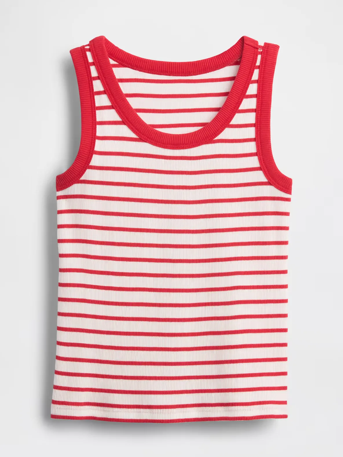 Kid Rib Scoop Tank Top