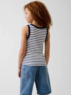 Kid Rib Scoop Tank Top