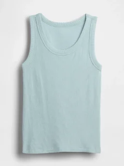 Kid Rib Scoop Tank Top