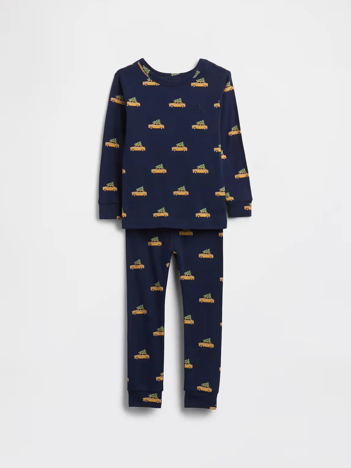 Kids & Baby Organic Brushed Cotton Holiday PJ Set