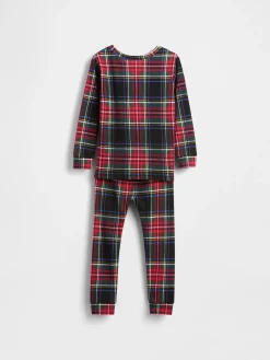 Kids & Baby Organic Brushed Cotton Holiday PJ Set