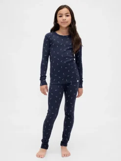 Kids & Baby Organic Brushed Cotton Holiday PJ Set