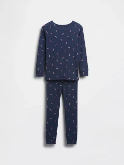Kids & Baby Organic Brushed Cotton Holiday PJ Set