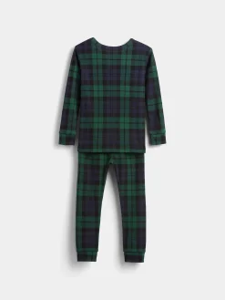 Kids & Baby Organic Brushed Cotton Holiday PJ Set
