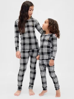 Kids & Baby Organic Brushed Cotton Holiday PJ Set