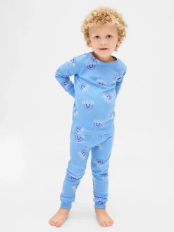 Kids & Baby Organic Brushed Cotton Holiday PJ Set
