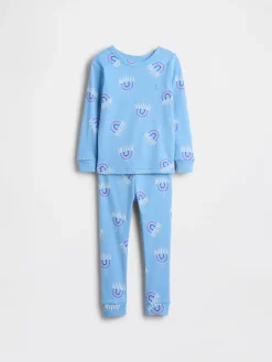 Kids & Baby Organic Brushed Cotton Holiday PJ Set