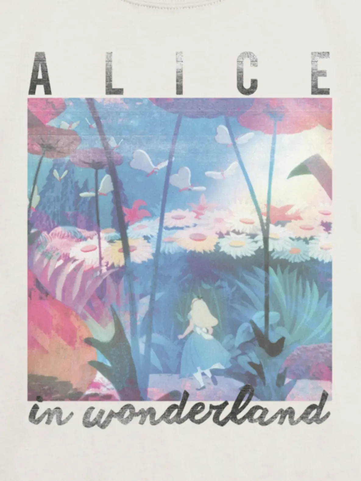 Kids Alice In Wonderland Graphic T-Shirt