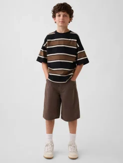 Kids Baggy Denim Shorts