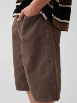 Kids Baggy Denim Shorts