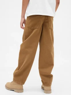 Kids Baggy Taper Jeans