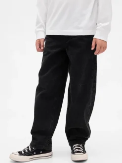 Kids Baggy Taper Jeans