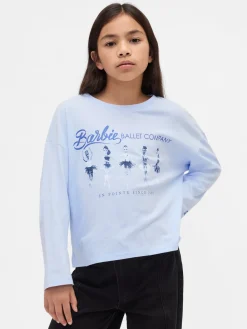 Kids Barbie Oversized Graphic T-Shirt