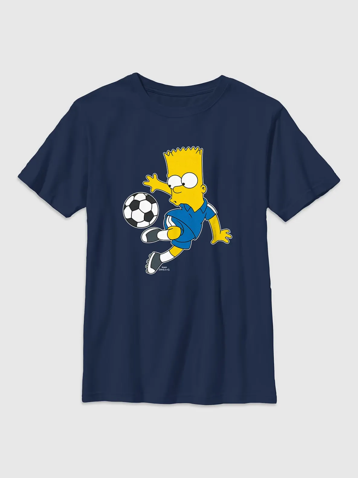 Kids Bart Simpson Soccer Graphic Tee