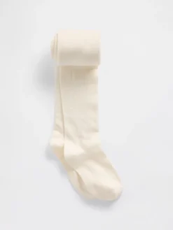 Kids Bow Pointelle Knit Tights