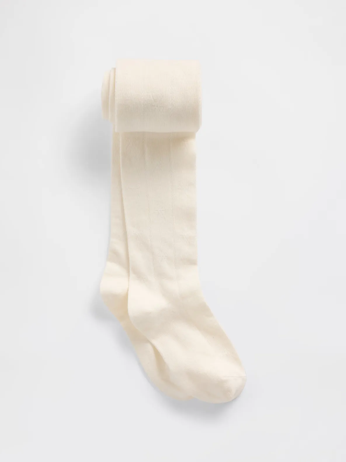 Kids Bow Pointelle Knit Tights