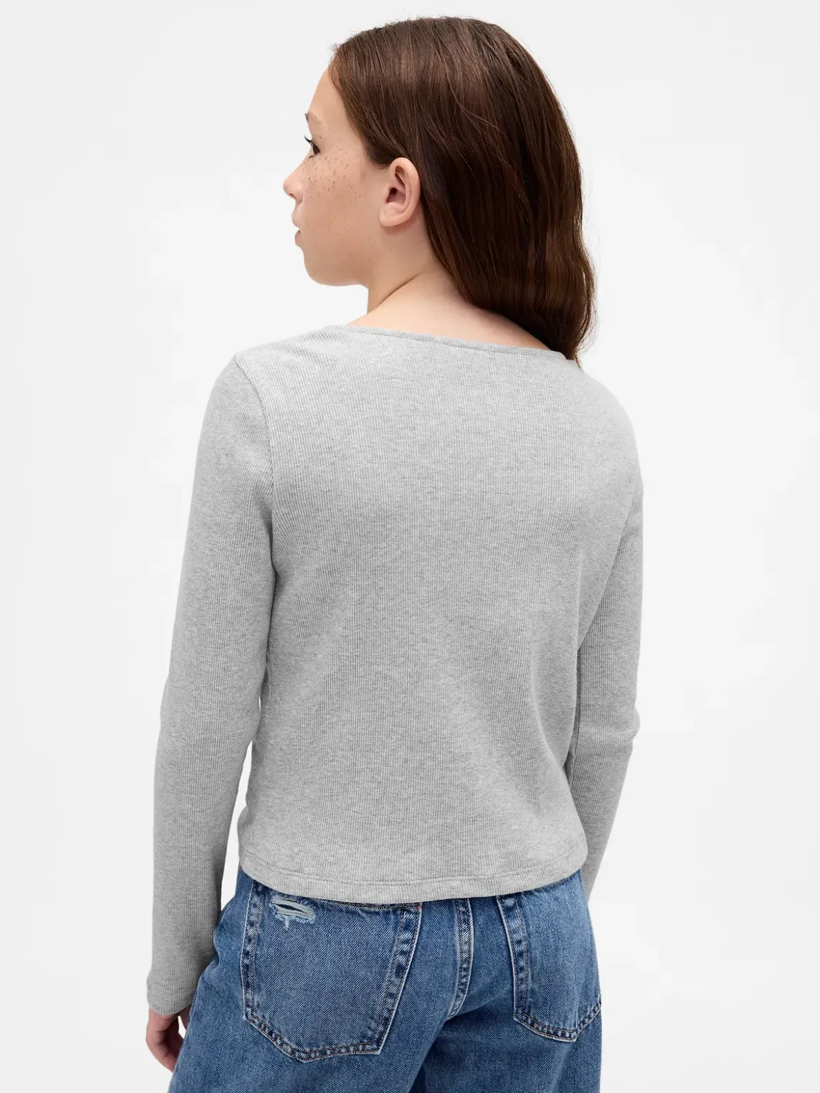 Kids Bow-Neck T-Shirt