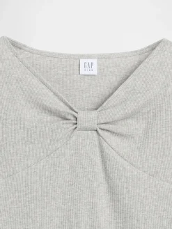 Kids Bow-Neck T-Shirt