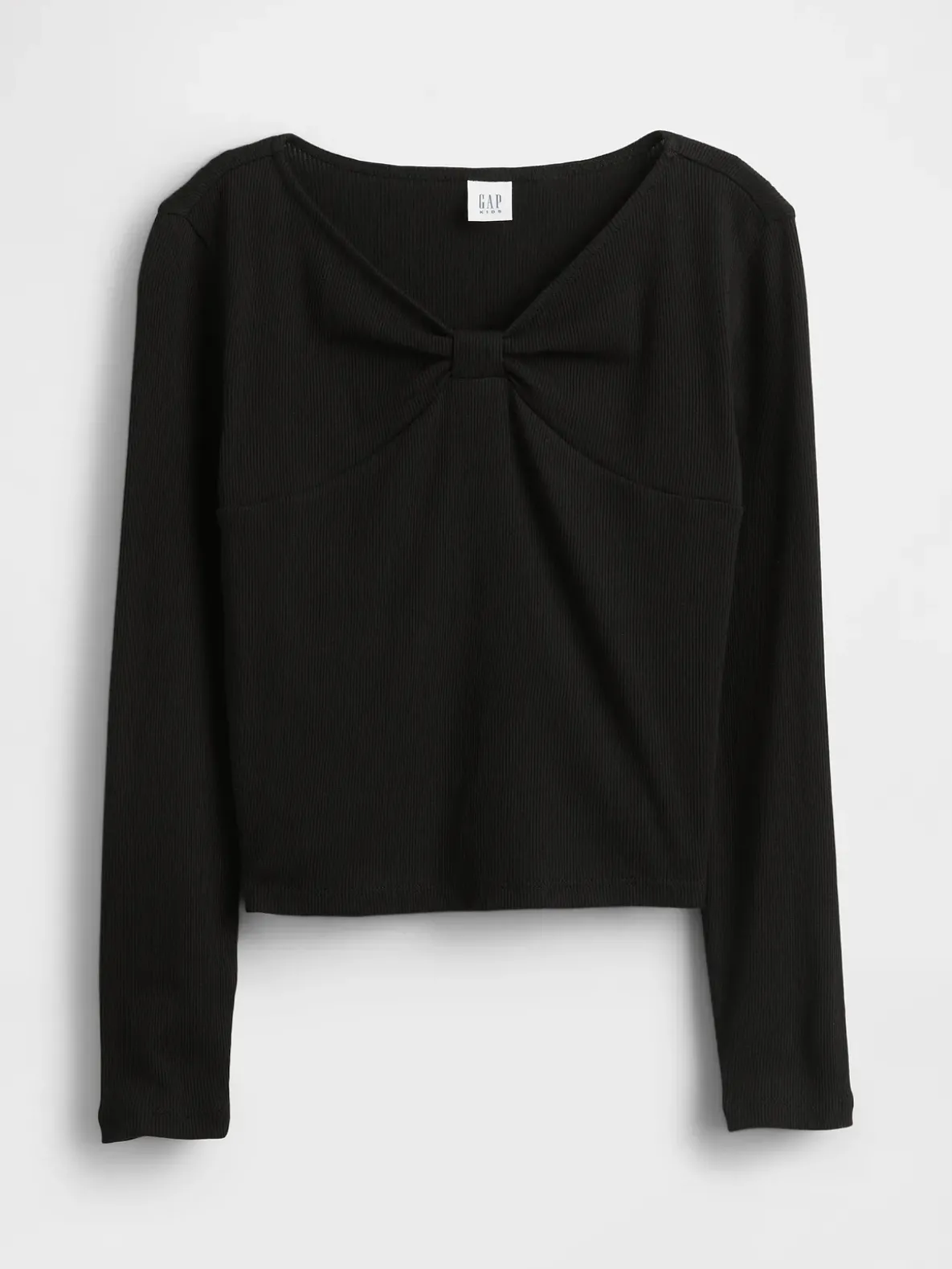 Kids Bow-Neck T-Shirt