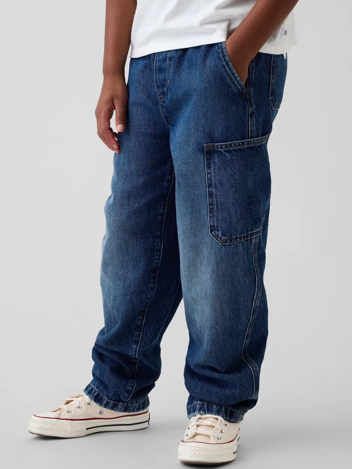 Kids Brushed Easy Carpenter Jeans