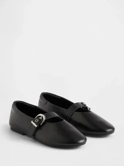 Kids Buckle Mary Jane Flats