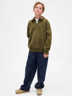 Kids Camo Easy Baggy Jeans