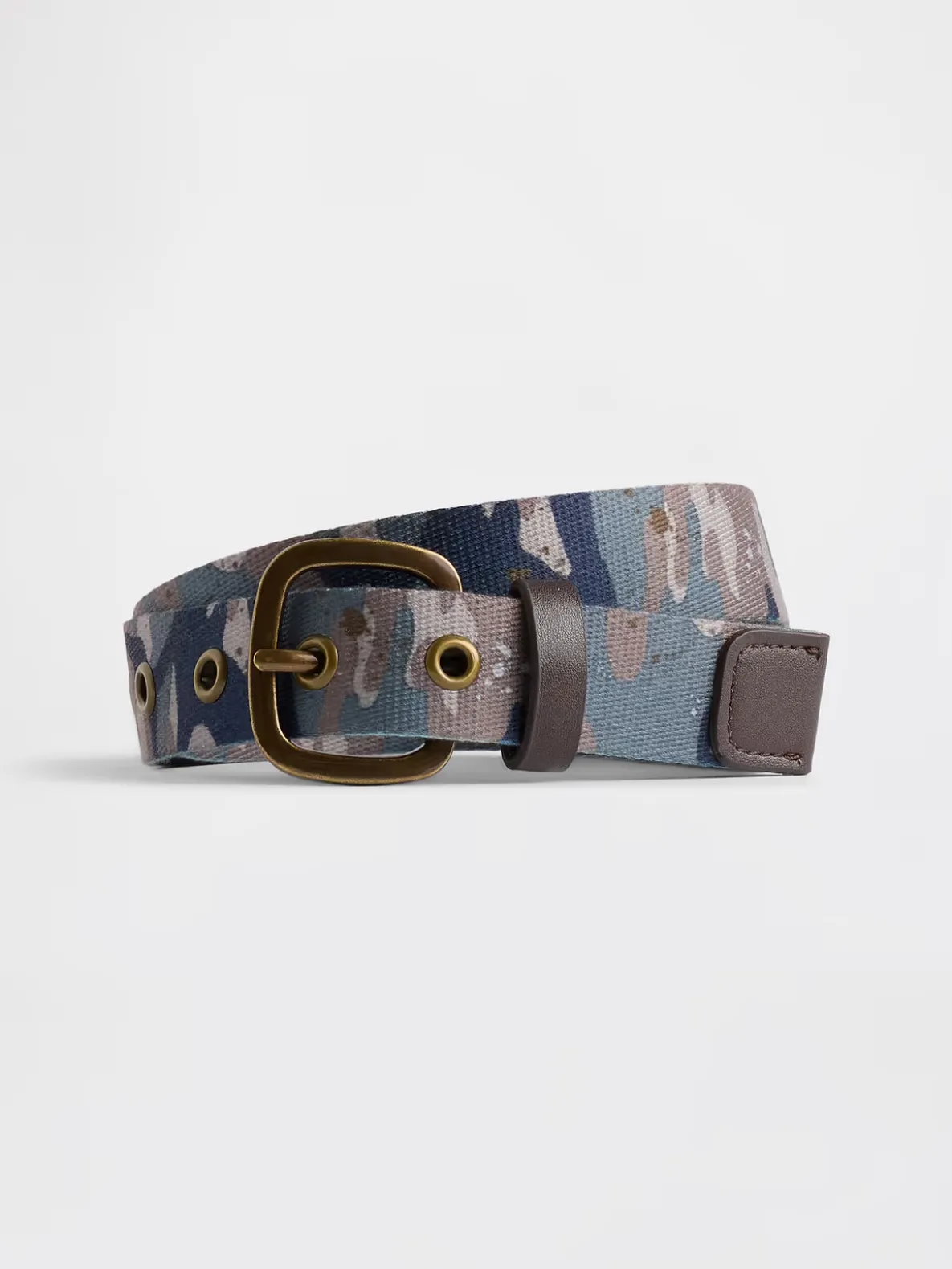 Kids Camo Webbed Belt