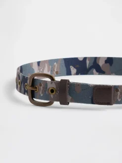 Kids Camo Webbed Belt
