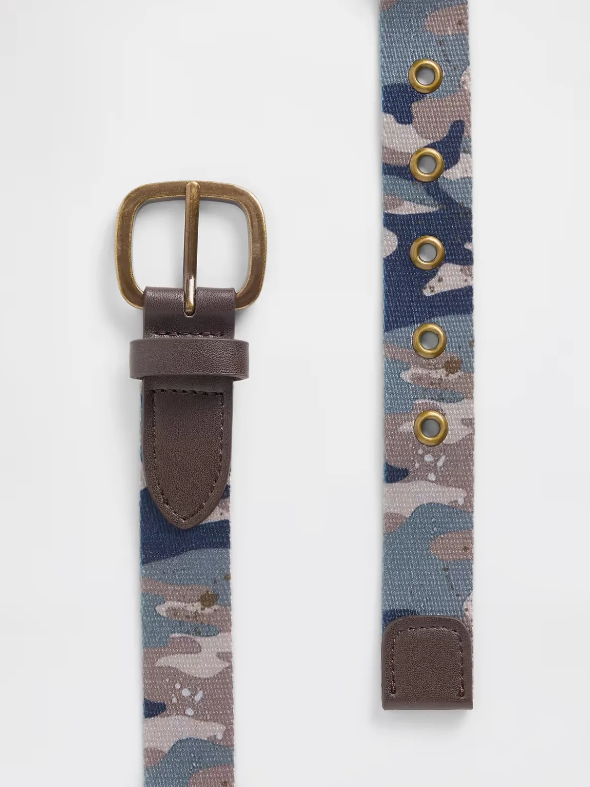 Kids Camo Webbed Belt