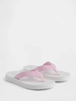 Kids Canvas Flip Flops