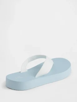Kids Canvas Flip Flops
