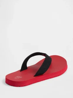 Kids Canvas Flip Flops