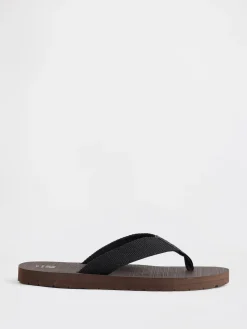 Kids Canvas Flip Flops