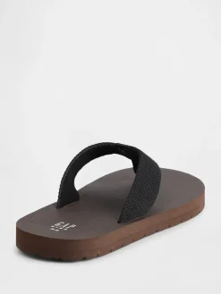 Kids Canvas Flip Flops
