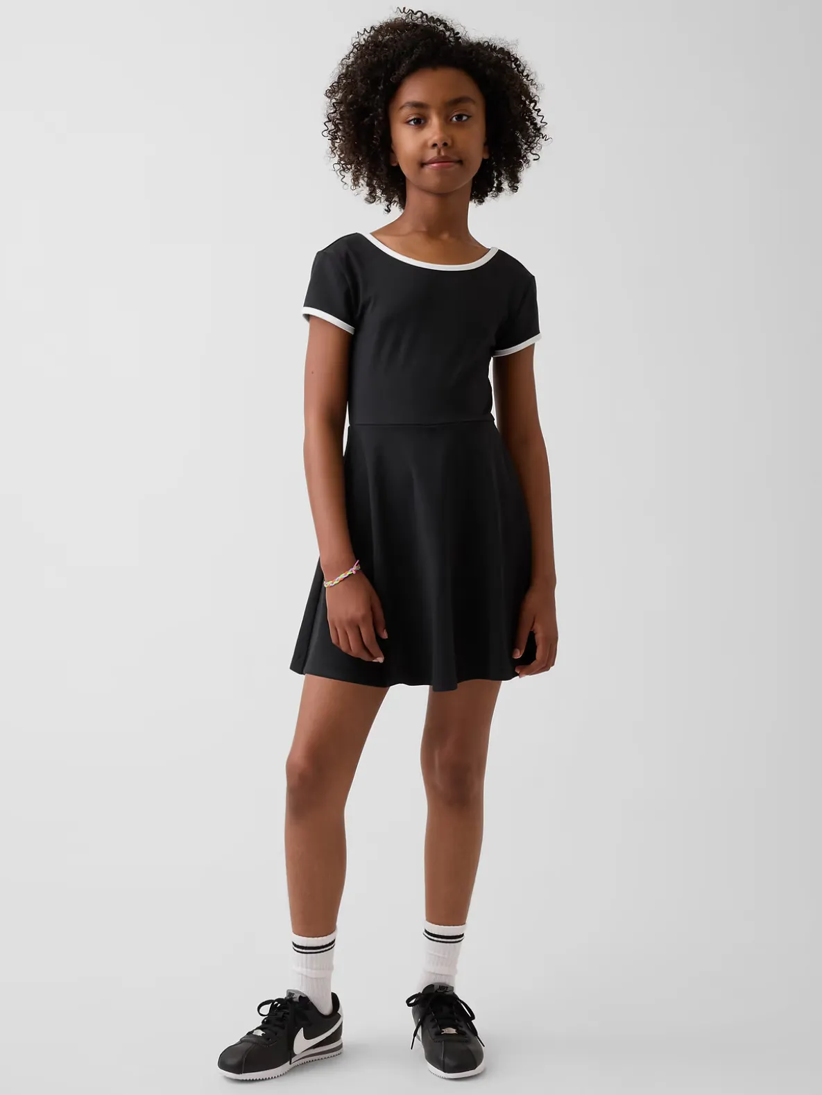 Kids Cap-Sleeve Athletic Dress