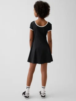 Kids Cap-Sleeve Athletic Dress